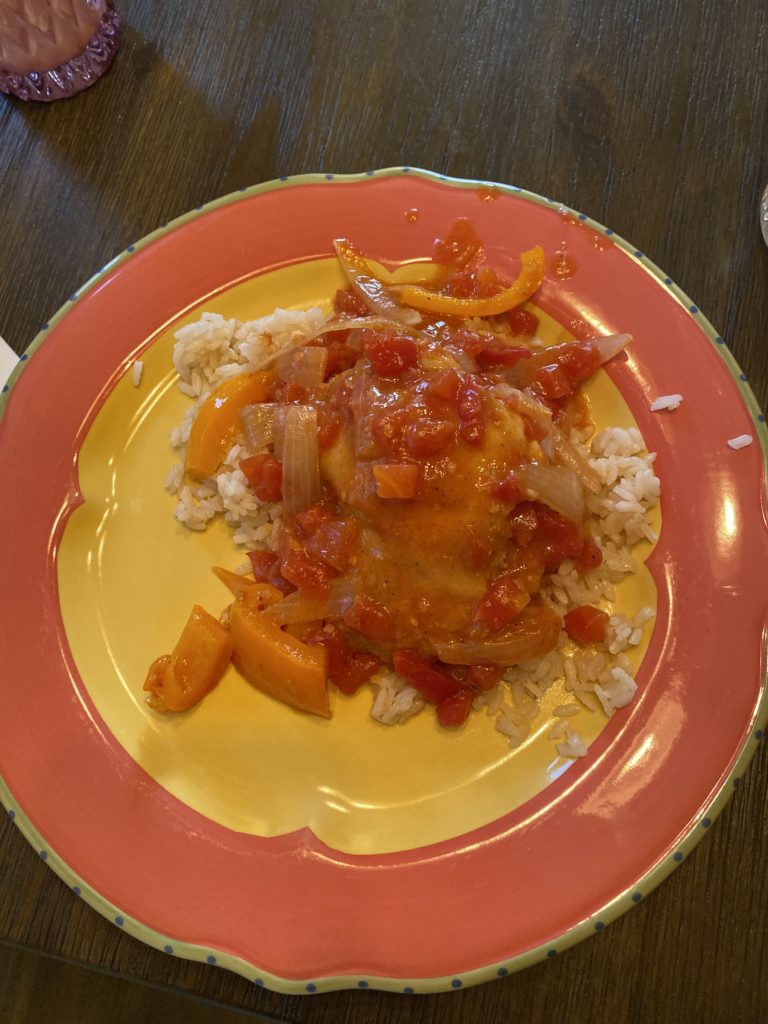 Easy Spanish Chicken Skillet Juggling Normal